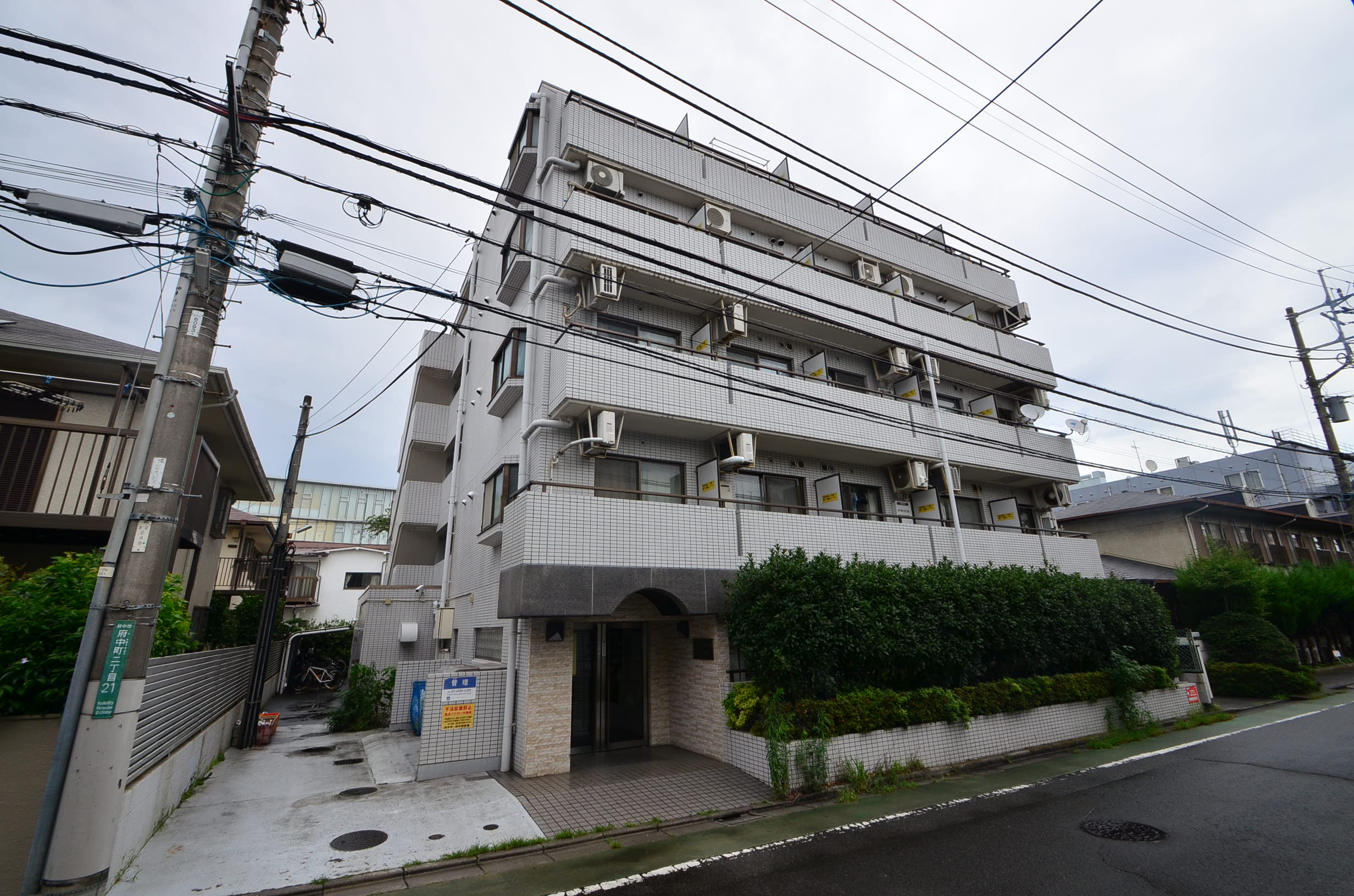 8015東都マンスリー　エリュシオン調布【京王線調布駅徒歩５分】★バストイレ別！京王線特急利用で新宿まで１６分の好立地！