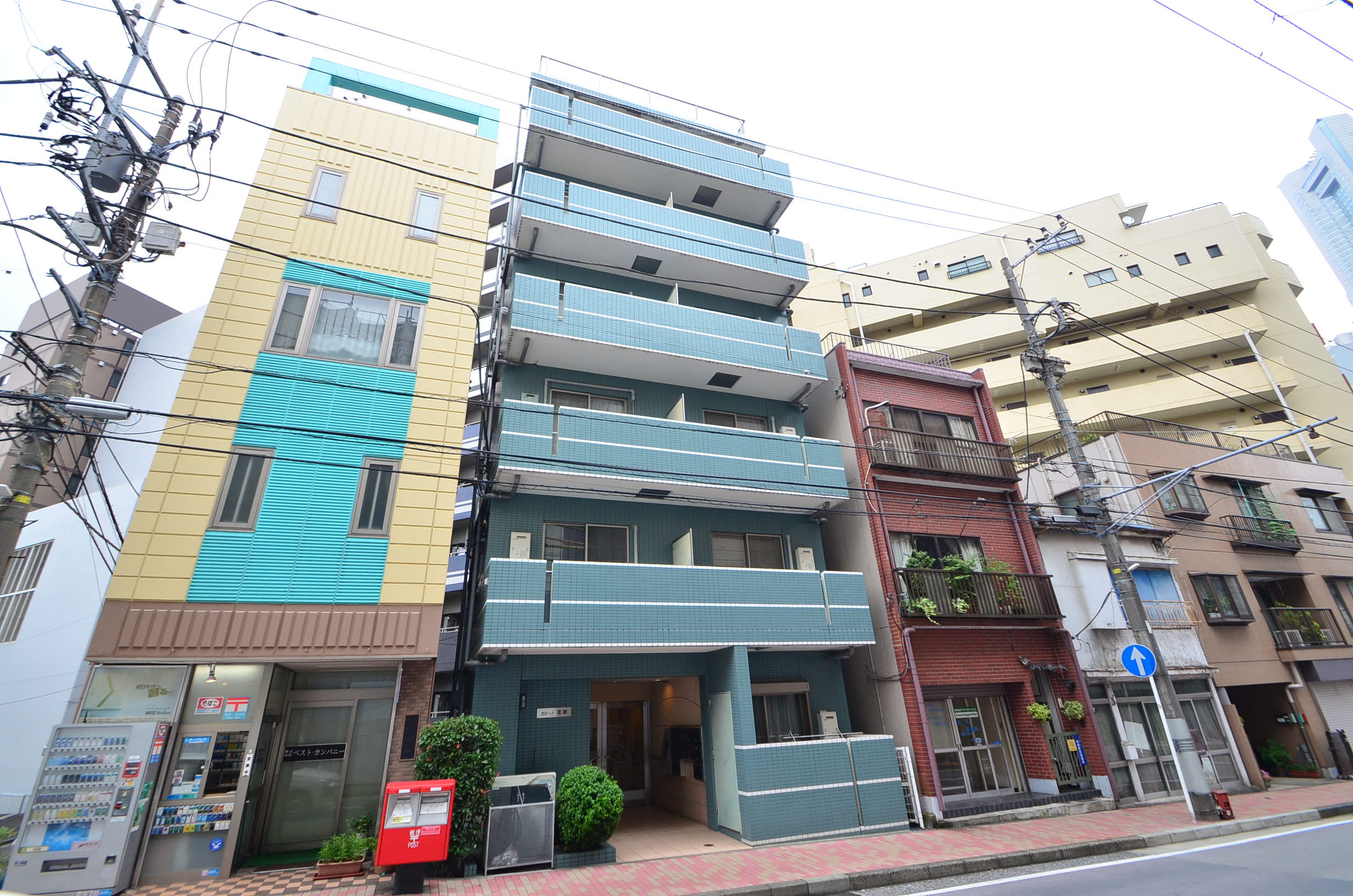 東都マンスリー カミーノ花咲　桜木町駅徒歩７分　横浜、みなとみらいへも徒歩圏の好立地　オートロック・デジタルロック完備！生活備品充実の東都マンスリー