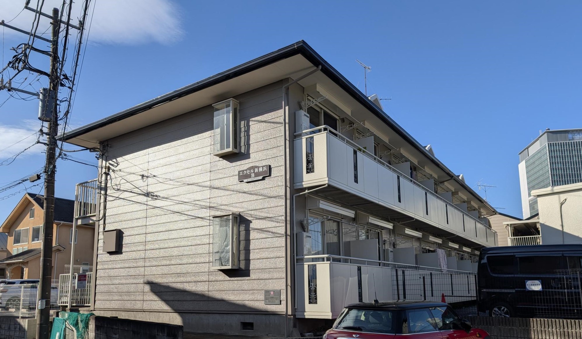 東都マンスリー　エクセル新横浜B 　<br>【新横浜駅徒歩2分】<br>電車利用で横浜まで１３分！<br>ＷｉＦｉ対応★生活備品充実！<br>『スマホからでもカンタン申込み！』