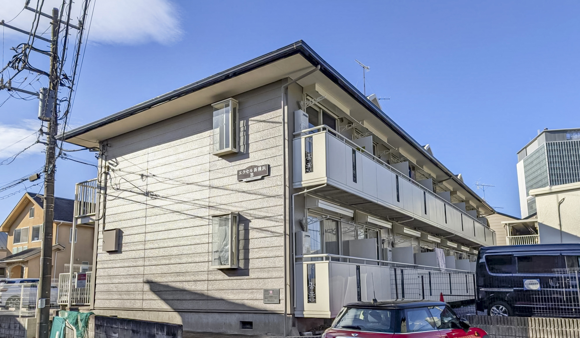 東都マンスリー　エクセル新横浜B 　<br>【新横浜駅徒歩2分】<br>電車利用で横浜まで１３分！<br>ＷｉＦｉ対応★生活備品充実！<br>『スマホからでもカンタン申込み！』